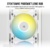 Corsair iCUE AF120 RGB ELITE White Single Pack - фото 1