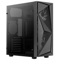 AeroCool Glider Tempered Glass Black