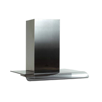 ELIKOR Топаз 60 нержавейка тонированное стекло (430)