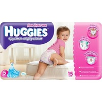 Huggies Трусики-подгузники для девочек 13-17 кг (15)