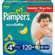 Pampers Active Baby 9-16 кг (120) фото