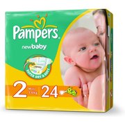 Pampers New Baby 3-6 кг (24) фото